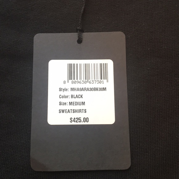 ♟MCM♟Men’s Resnick Utility Velcro sweatshirt - Picture 6 of 16